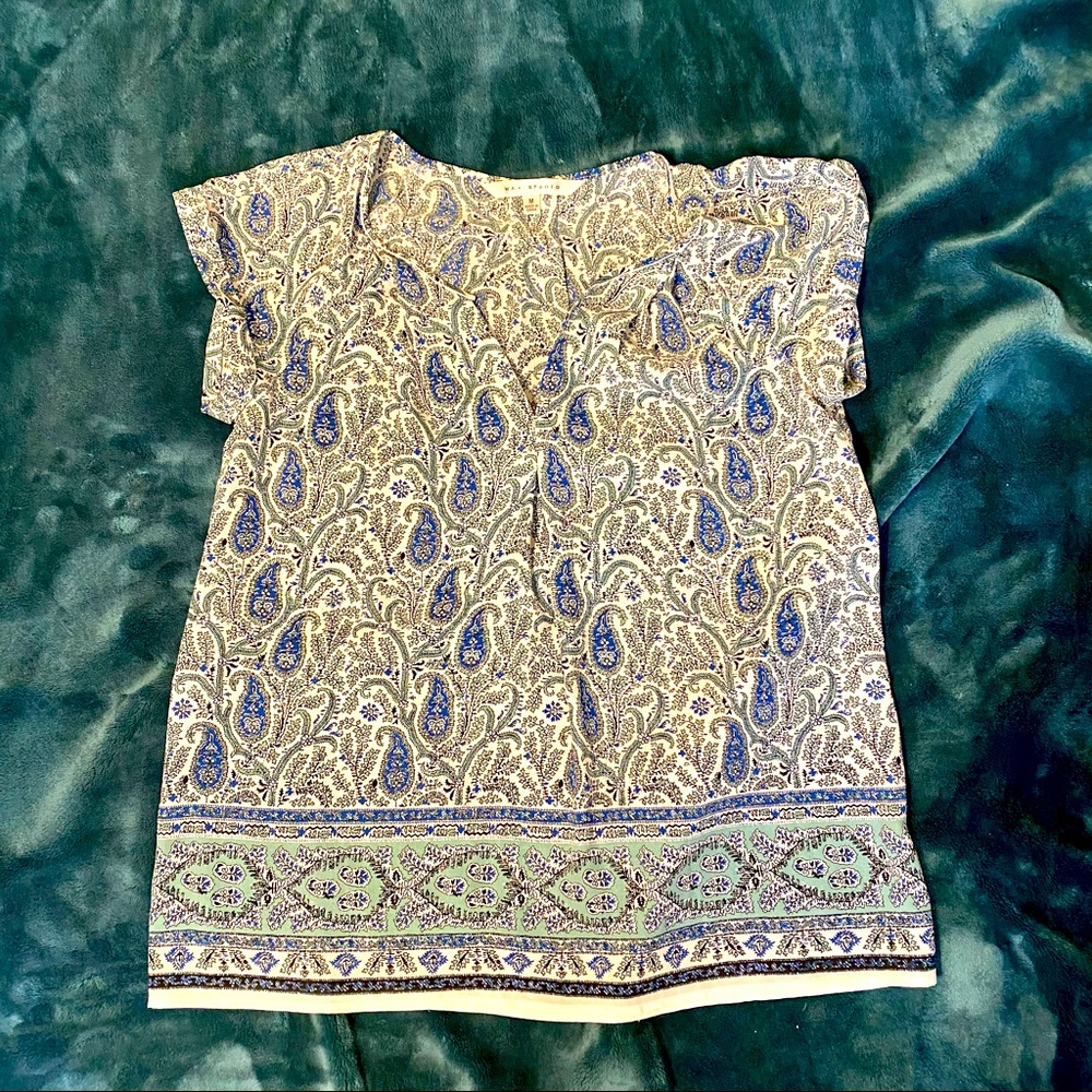 Max Studio Paisley Blouse